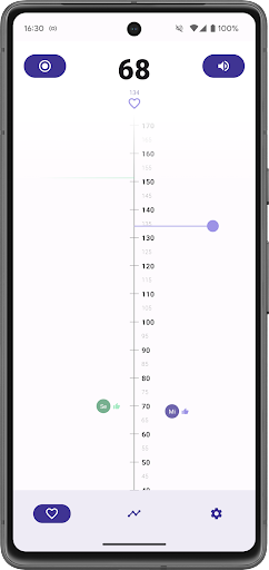 Android application Pacemaker | Collaborative HR screenshort