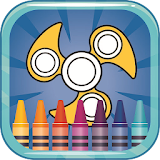 Coloring Book for Fidget Spinner icon