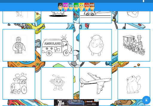 Boy Coloring Games  Book