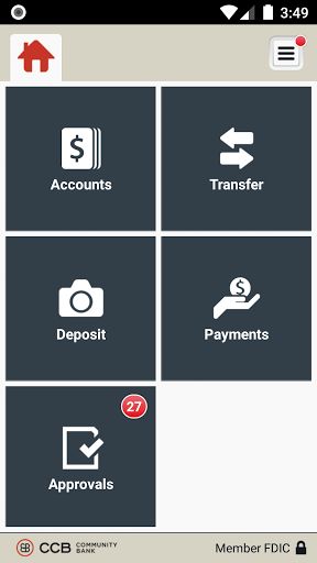 BankCCB Mobiliti Business Screen 3