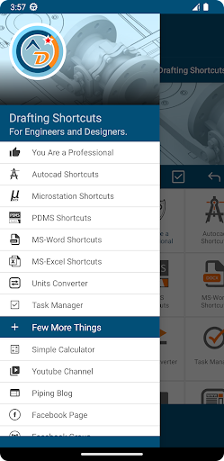Drafting Shortcuts Screen 2