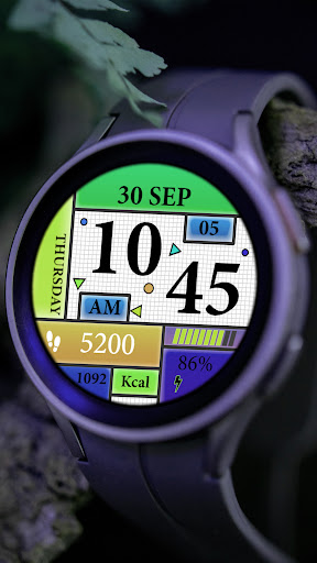Sky geometry Watchface screenshot 5