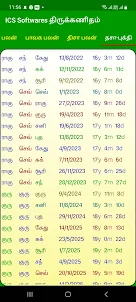 Tamil Astrology (ICS Drik)