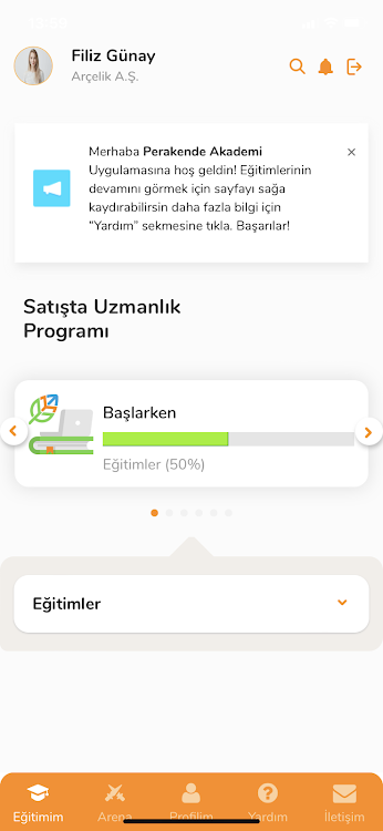 Arçelik Perakende Akademi - 1.2.12 - (Android)