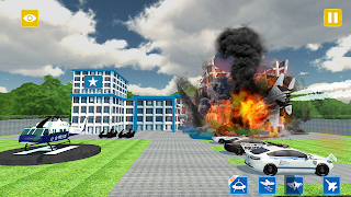 Police Station Destruction 3D - Screenshot 3