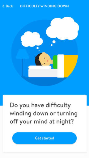 Screenshot of doze: goodnight mind for teens