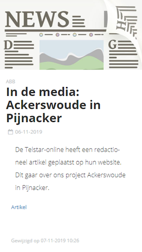 Eleos intranet Screen 3
