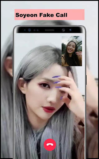Soyeon Fake Call Screen 2