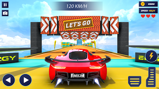 Android application Mega Car Stunt Games screenshort