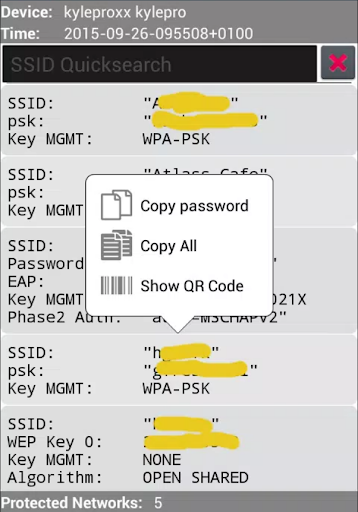 Android application WiFi Plan App screenshort