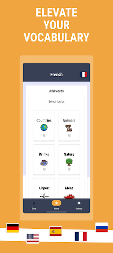 Android application Wizzly - Vocabulary screenshort