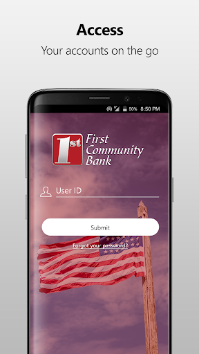 Android application FCB Mobile Banking screenshort