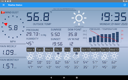 Weather Station Captura de tela