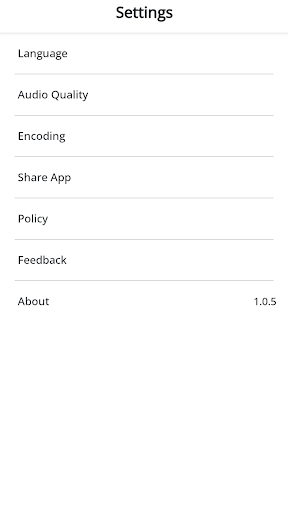 Android application Voice Memo-recorder screenshort
