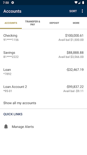 UCB Banking Screen 3