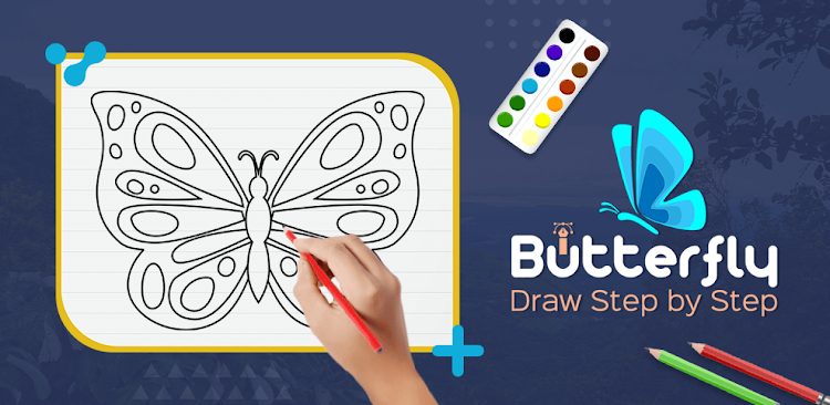 Butterfly Draw Step by Step - 7.1.0 - (Android)