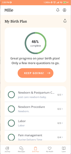 Millie Maternity Screen 3