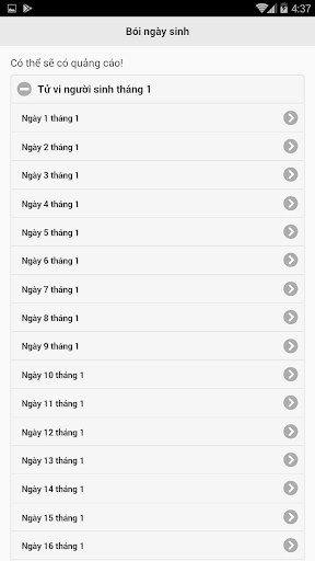 Android application Học tốt Tiếng Việt lớp 2 screenshort
