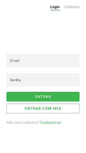 Android application New Velox Entregas - Cliente screenshort