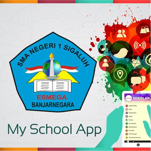School App SMA Negeri 1 Sigalu 1.0 Icon