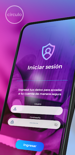 Android application Círculo screenshort