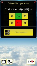 Math Operations - Equations - Fractions