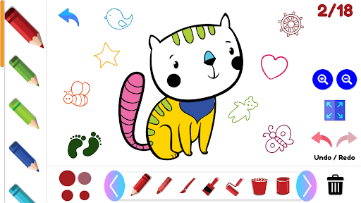 Coloring Games for Kids Screen 2