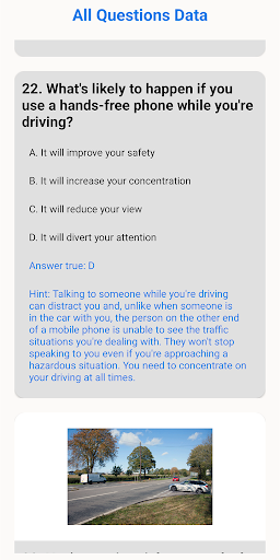 Driving Theory Test UK Screen 2