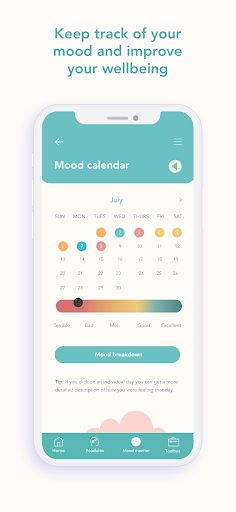 Android application MoRE Program screenshort