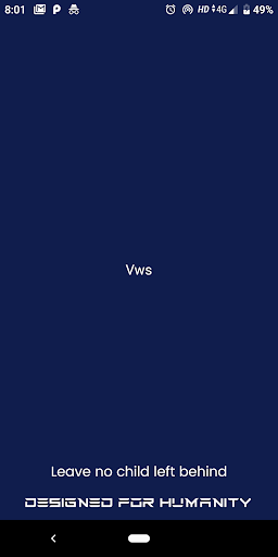 Android application Vws screenshort