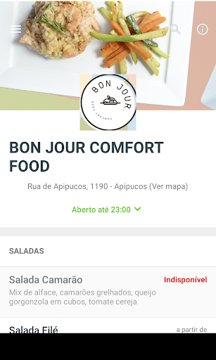 Bon Jour Comfort Food Screen 2