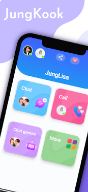 #1. BTS Jungkook & Lisa Chat Kpop (Android) By: BY PROD