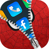 Spider Man Zipper Screen Locker icon