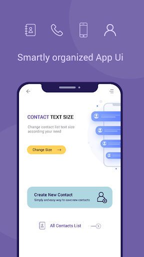 Big Text Contact  Contact Book For Elderly