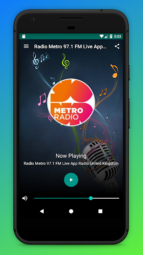 Android application Metro Radio Newcastle App UK screenshort