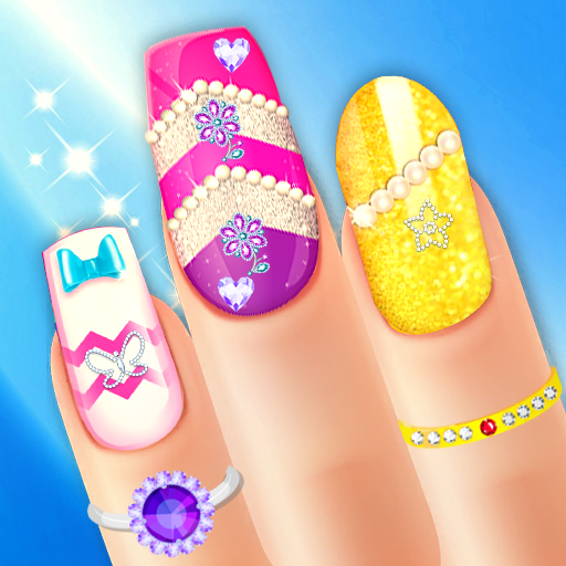 Nail salon: Fun Games for Kids logo