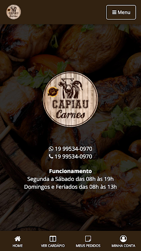 Android application Capiau Carnes screenshort