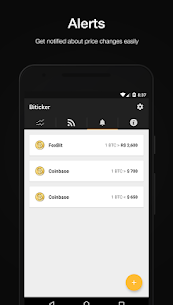 Biticker Pro Bitcoin Price Ripple Ethereum Apk app for Android 2