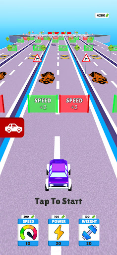 Android application Car Fight Runner screenshort