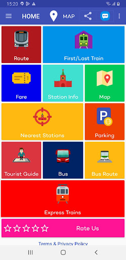 Aperçu de l'application