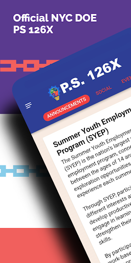 Android application PS126 screenshort
