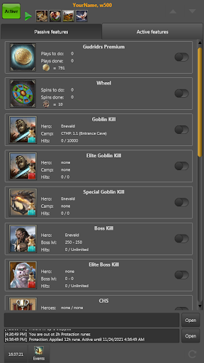 HobAssist Screen 2
