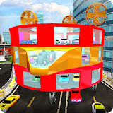 Futuristic Gyroscopic Car Transport Simulator 2018 icon