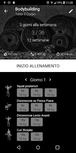 Anteprima dell'app