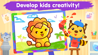 Coloring games for kids age 2 - Screenshot 1