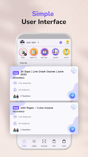 Android application JRF Prep 2024 - ToppersNotes screenshort