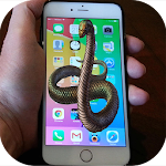 Cover Image of Download Snake On Screen Joke  APK