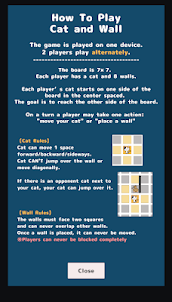 Cat and Wall - Strategy Game -