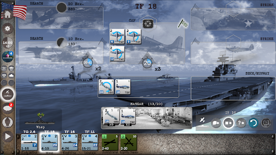 Carrier Battles Pacific War MOD APK (All Unlocked) 3