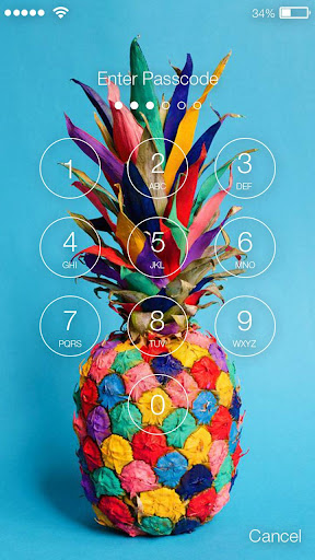 Pineapple Lock Screen